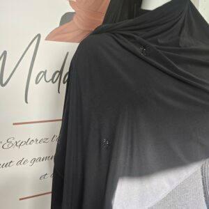 Hijab Jersey Premium à strass