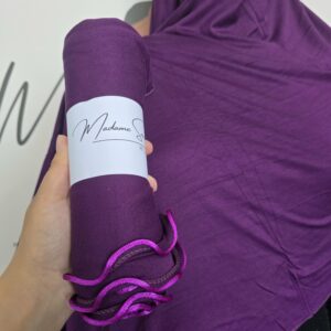 Jersey Frisé Violet Pourpre