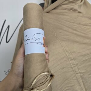 Jersey Frisé Beige Doré