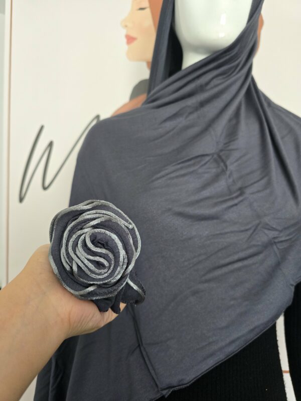 Jersey Frisé Gris Anthracite – Image 3