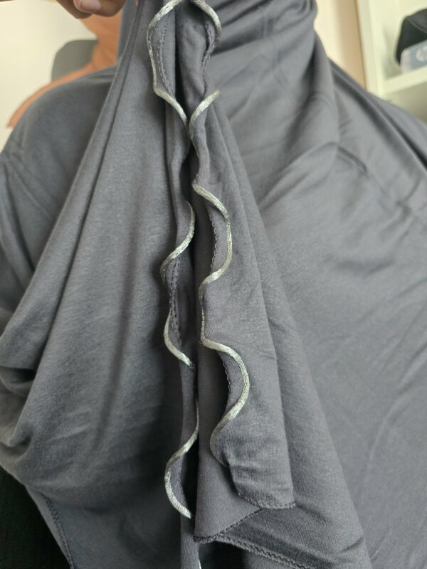 Jersey Frisé Gris Anthracite – Image 4