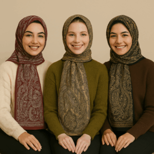 Hijab à motif