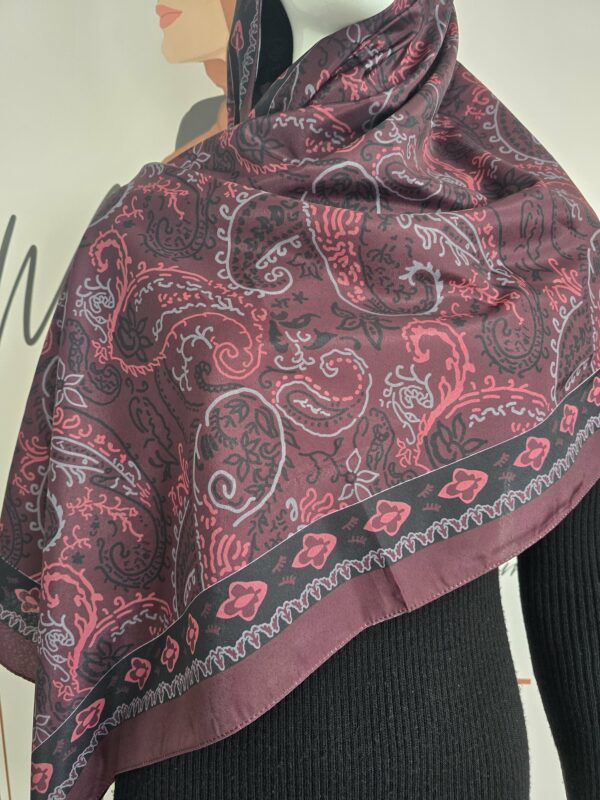 Hijab à motif 17
