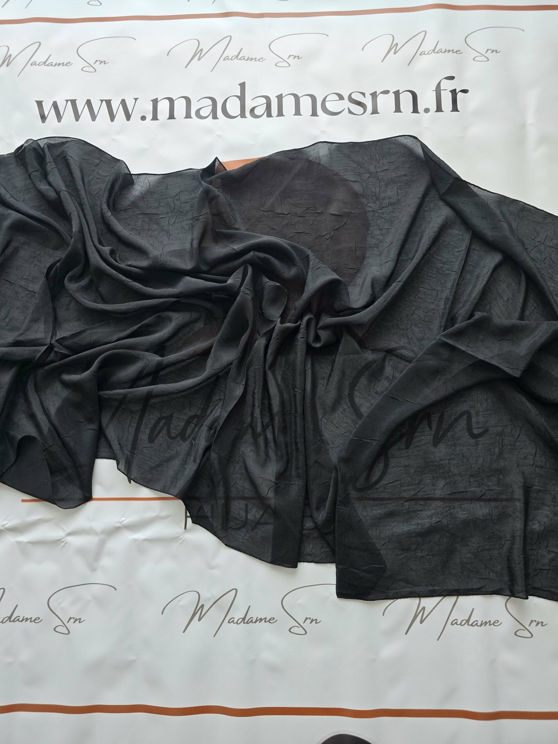 Hijab Bambou Vual Black