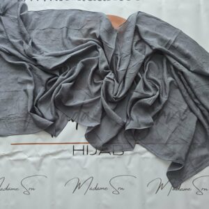 Hijab Bambou Vual Grey