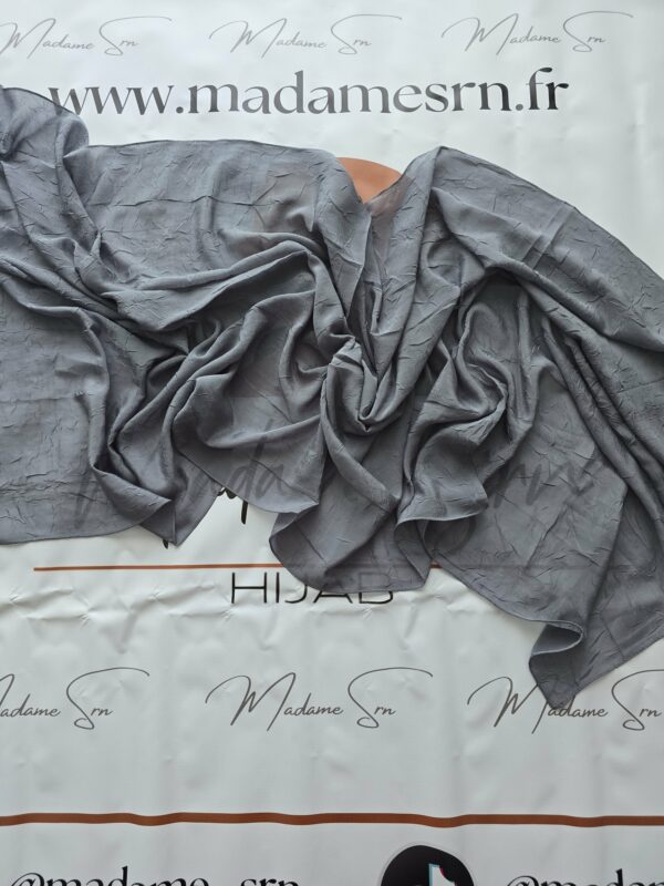 Hijab Bambou Vual Grey