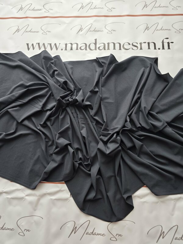 Hijab Modal Gris anthracite