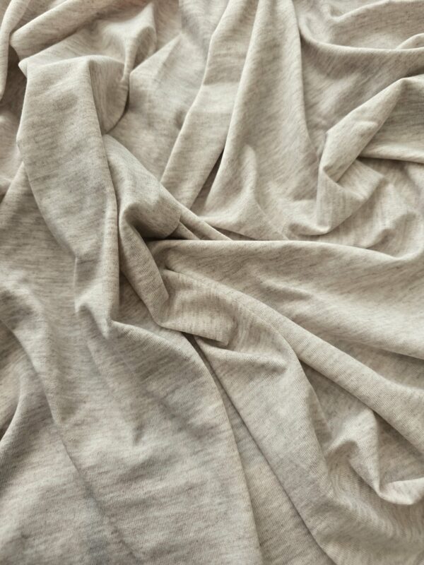 Jersey Simple Beige chiné – Image 3
