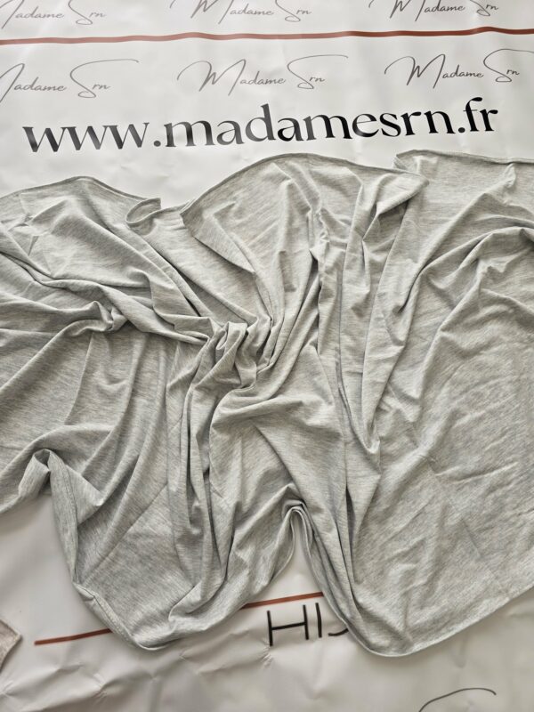 Jersey Simple Gris chiné – Image 2
