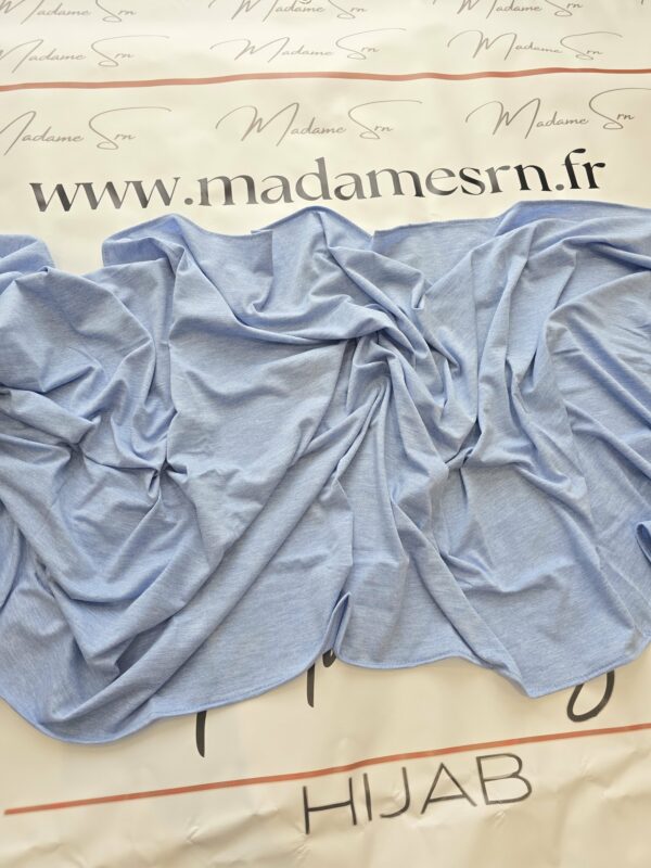 Jersey Simple Bleu chiné – Image 2