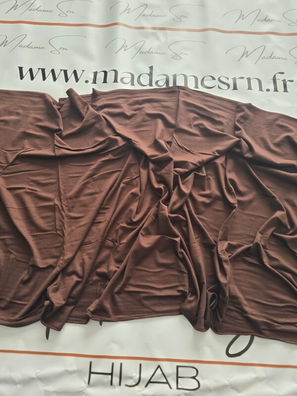 Jersey simple Marron