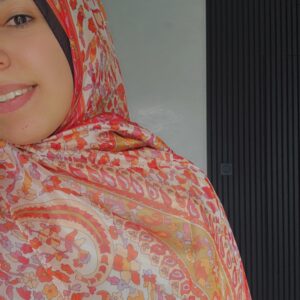 Hijab en soie indienne à motifs