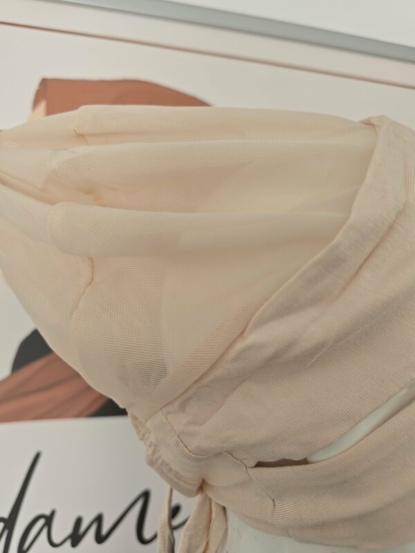 Bonnet antidérapant Klimafit - Beige rosé – Image 4