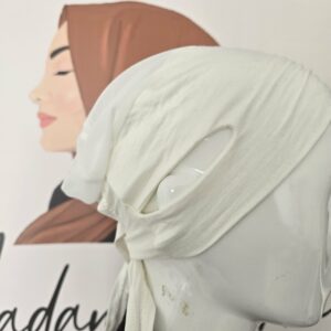 Bonnet antidérapant Klimafit - Blanc cassé