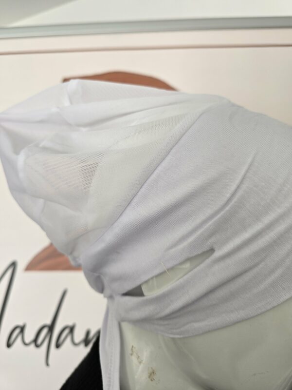 Bonnet antidérapant Klimafit - Blanc – Image 2