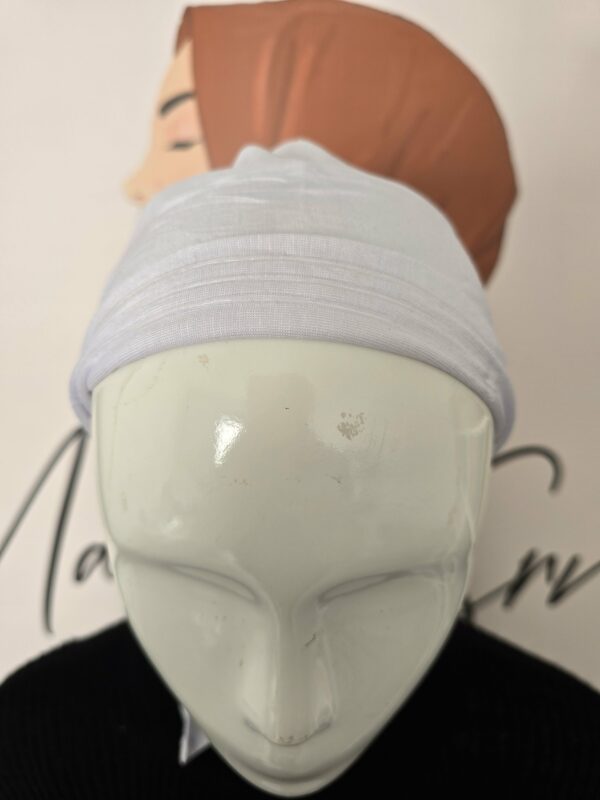 Bonnet antidérapant Klimafit - Blanc – Image 3