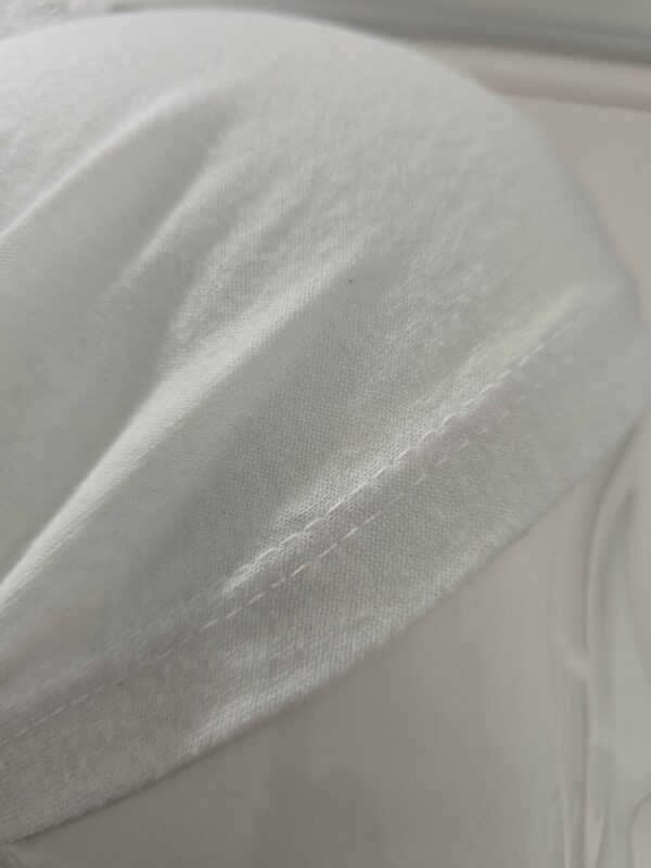 Bonnet frou-frou Blanc – Image 3