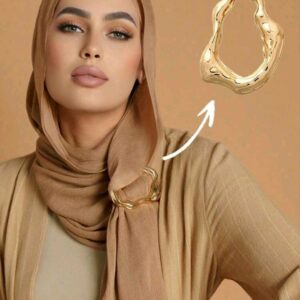 Accessoire hijab Doré ou Argenté
