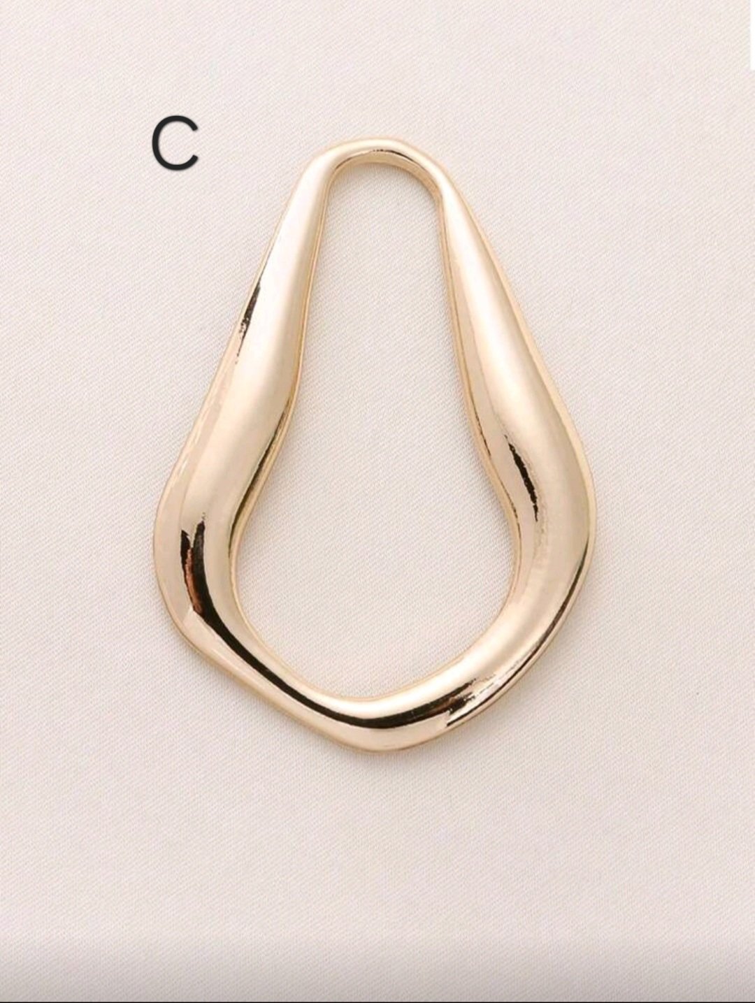 Accessoire hijab Doré ou Argenté – Image 4