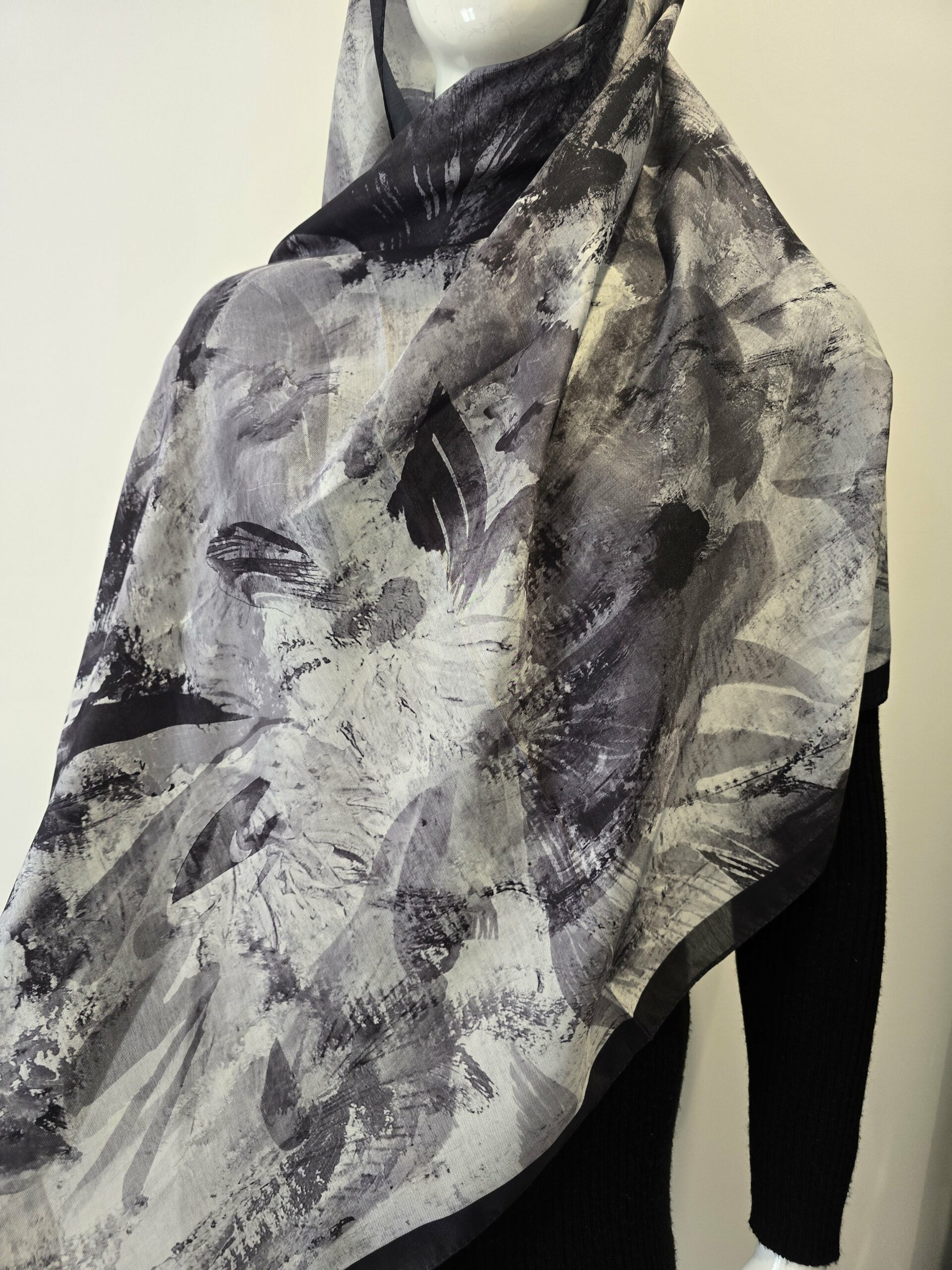 Hijab à motif soft - 203 -