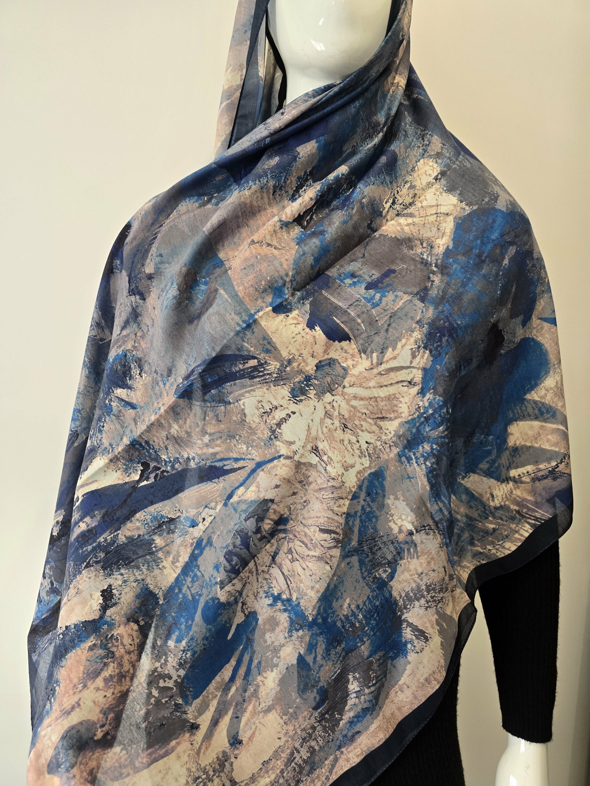 Hijab à motif soft - 204 -