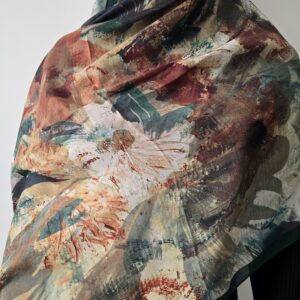 Hijab à motif soft - 206 -