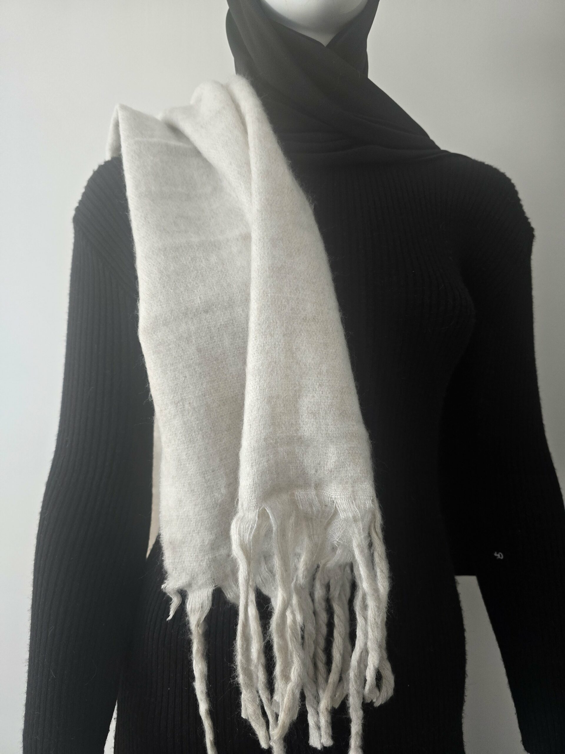 Écharpe avec franges – Image 3