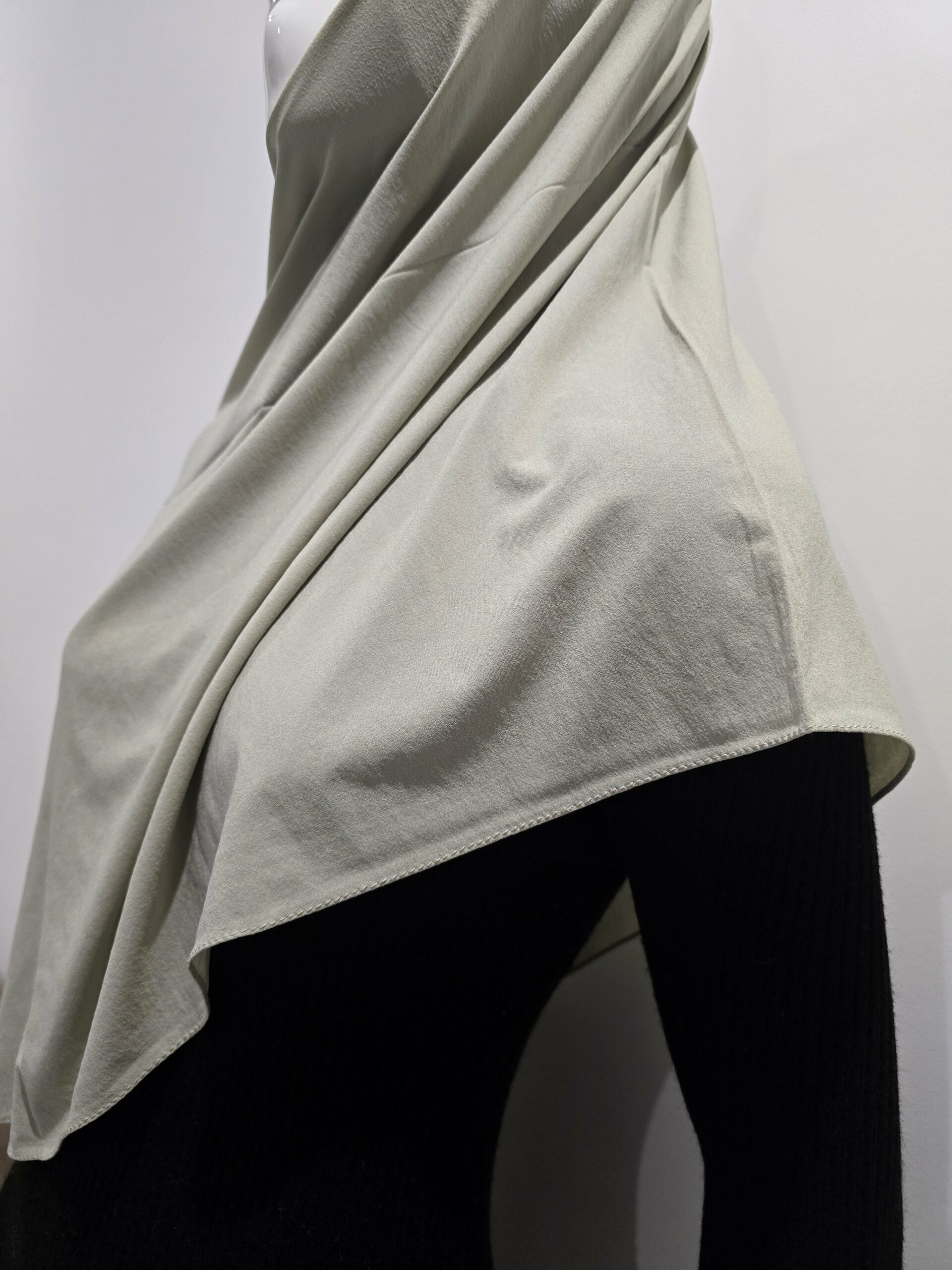 Hijab Modal grège – Image 3