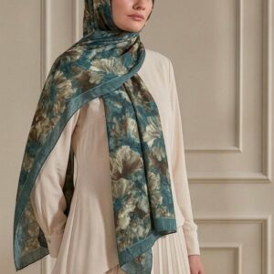 Hijab Bambou Krash Floral - 218 -