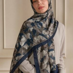 Hijab Bambou Krash Floral - 219 -