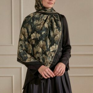 Hijab Bambou Krash Floral - 221 -