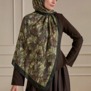 Hijab Bambou Krash Floral - 223 -
