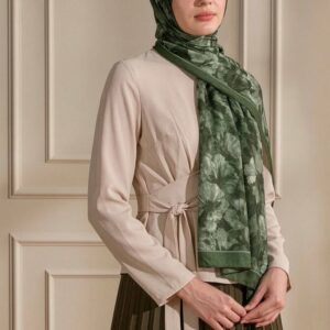 Hijab Bambou Krash Floral - 225 -