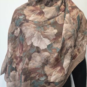 Hijab Bambou Krash Floral - 224 -
