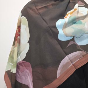 Hijab à motif BLUEBERRY - 255 -